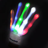 LED Gloves for Kids Teens Cool Toys Boy Girl Gift Ideas Halloween - Kid Sized (White) by The Noodley - Vysn