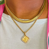 Aztec Delight Initial Necklace by Ellisonyoung.com