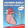 Human body anatomy book kids: Human body anatomy book, Human body anatomy coloring book for kids ages 4-8, anatomy coloring book, anatomy coloring b