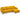 L-Shaped Fabric Sectional Sofa with Chaise Lounge and Solid Wood Legs-Yellow