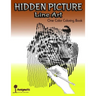 Hidden Picture Line Art: One Color Coloring Book