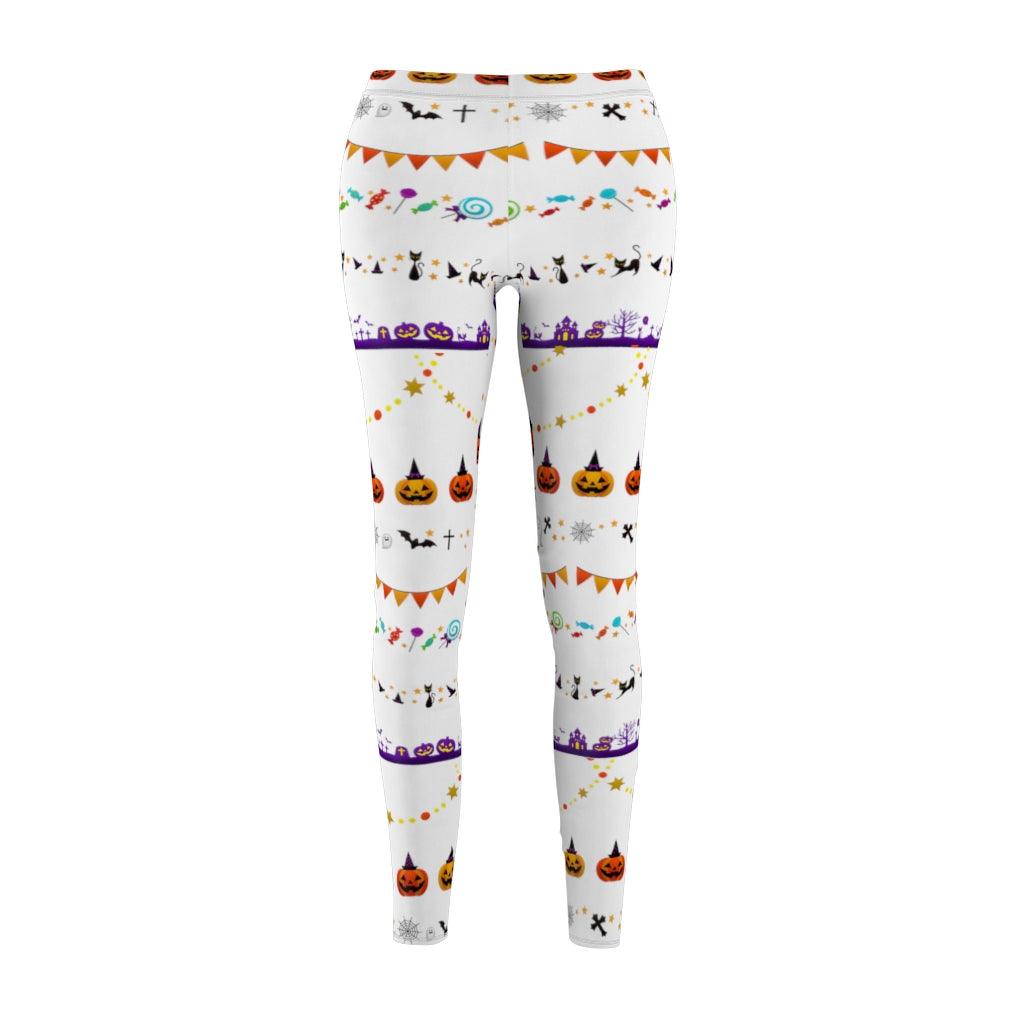 halloween colors Leggings by Tshirt Unlimited - Vysn