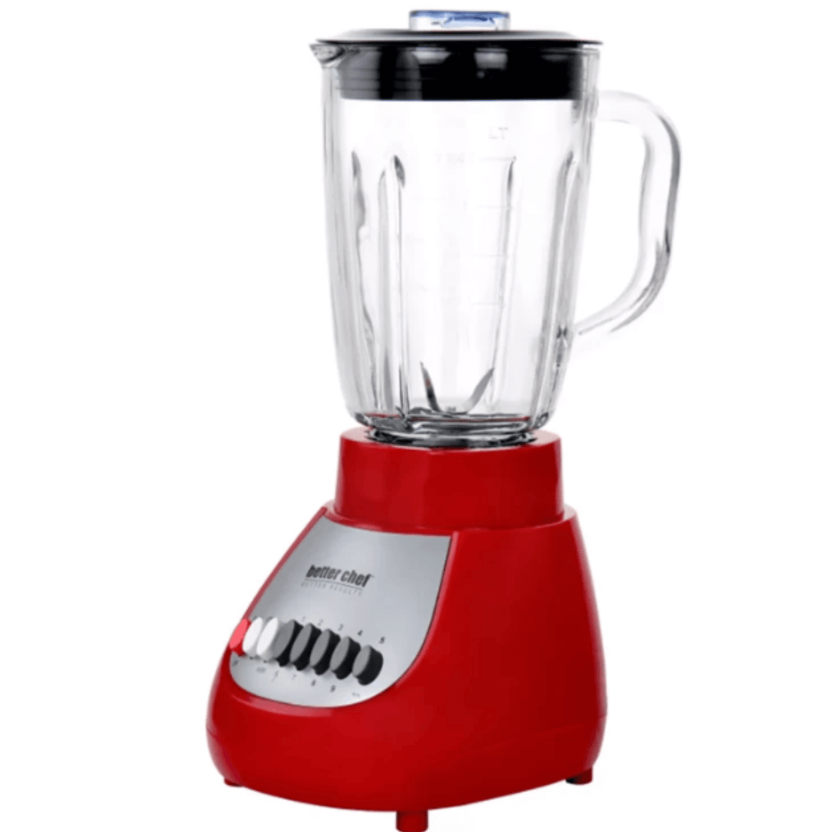 Better Chef Classic 10-Speed 6-Cup Plastic Jar Blender by Jupiter Gear Home