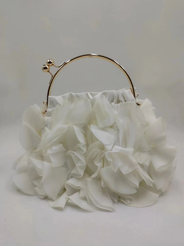 Three-Dimensional Flower Handbags by migunica