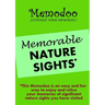 Memodoo Memorable Nature Sights