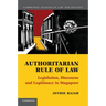 Authoritarian Rule of Law