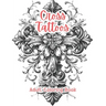 Cross Tattoos Adult Coloring Book Grayscale Images By TaylorStonelyArt: Volume I
