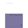 How to Write Poetry: And Get It Published