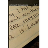 Community Literacy Journal 6.2 (Spring, 2012)