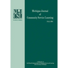 Michigan Journal of Community Service Learning: Volume 23 Number 1 - Fall 2016