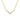 14K Yellow and White Gold 1/4 Cttw Princess Cut Diamond Channel-Set “V” Shape 18" Pendant Necklace (H-I Color, SI2-I1 Clarity) by Infinite Jewels