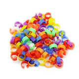 100 Pcs Poultry Pedal Rings by Dog Hugs Cat