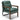 Single Sofa Chair with Extra-Thick Padded Backrest and Seat Cushion-Green