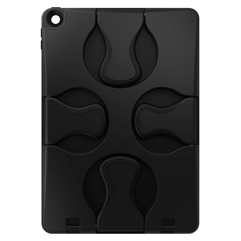 WingoCase Protective Ergonomic Case for Apple iPad 10.2 Black by WingoCase