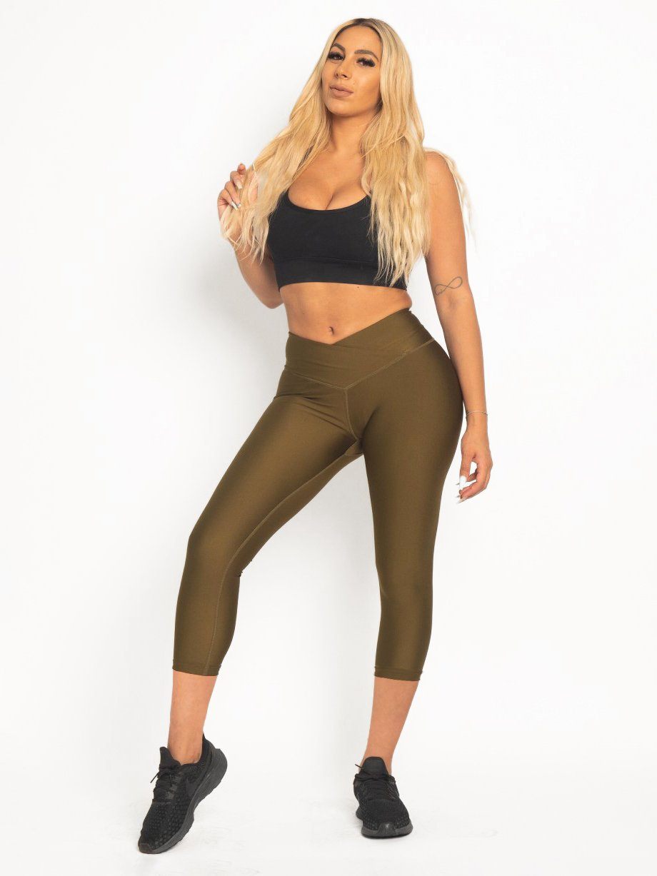 Capri Leggings | OLIVE by Obsession Shapewear