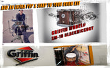 GRIFFIN Firecracker Snare Drum - Acoustic Popcorn 10" x 6" Poplar Mini Wood Shell & Black Hickory PVC - Concert Marching Percussion Musical Instrument by GeekStands.com