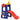 6-in-1 Freestanding Kids Slide with Basketball Hoop and Ring Toss