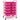 10-Drawer Rolling Storage Cart-Pink