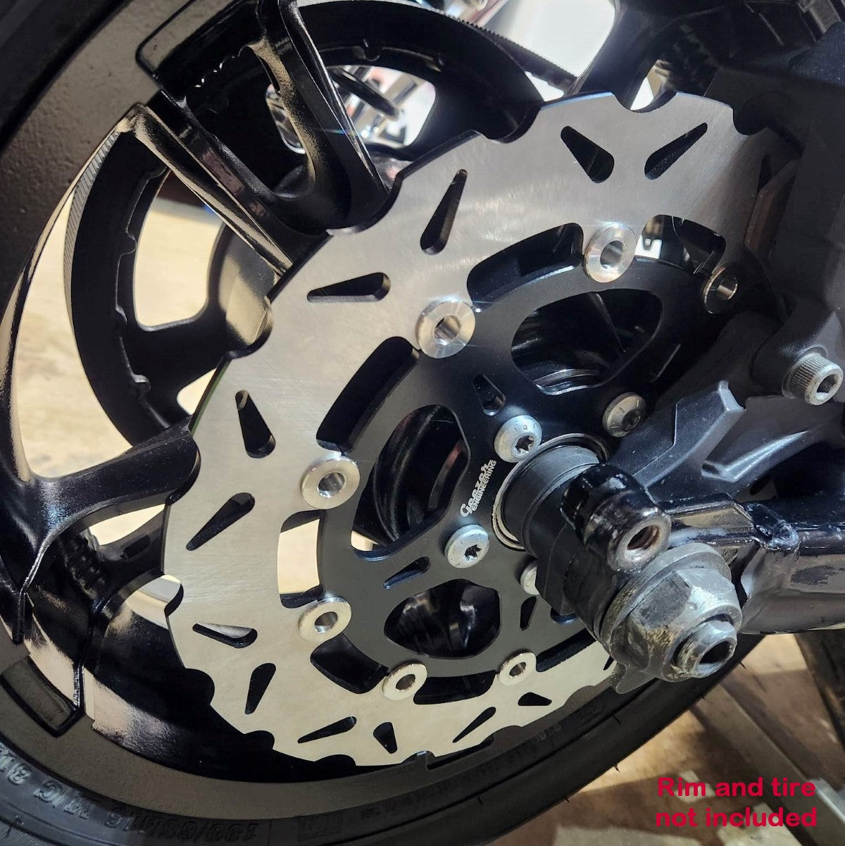 11.8-inch Rear Performance Floating Brake Rotor 5-Bolt Hub by GeezerEngineering LLC