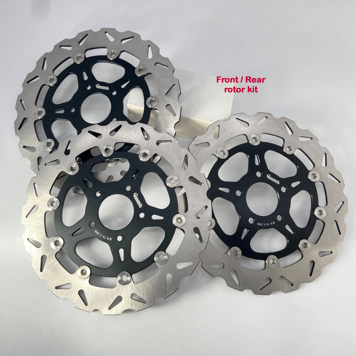 11.8-inch 5-Bolt Hub Floating Brake Rotor (double front & rear) by GeezerEngineering LLC