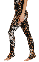 Wildcat Printed Yoga Leggings by Yoga Democracy - Vysn