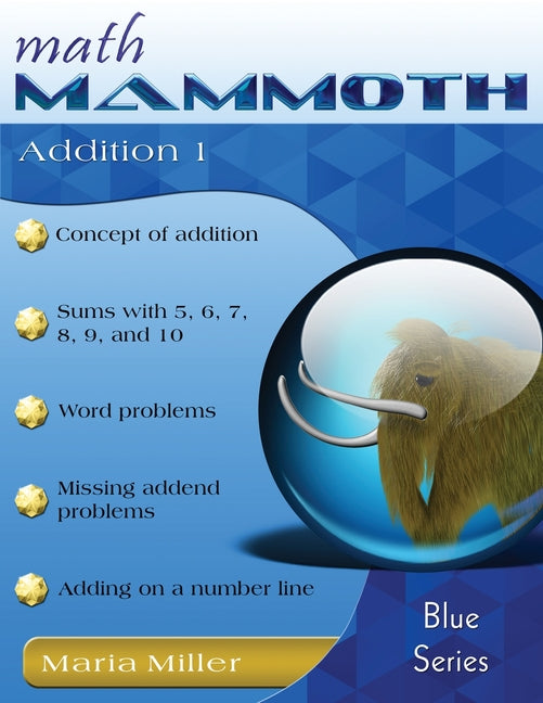 Math Mammoth Addition 1 - Paperback by Books by splitShops