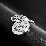 All Paws Matter Pendant Necklace by Furr Baby Gifts