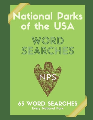 National Parks of the USA Word Searches: 63 Word Searches Every National Park - Paperback by Books by splitShops