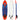 6 Feet Surfboard with 3 Detachable Fins-Red
