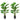 2 Pieces 5 Feet Artificial Monstera Tree Set