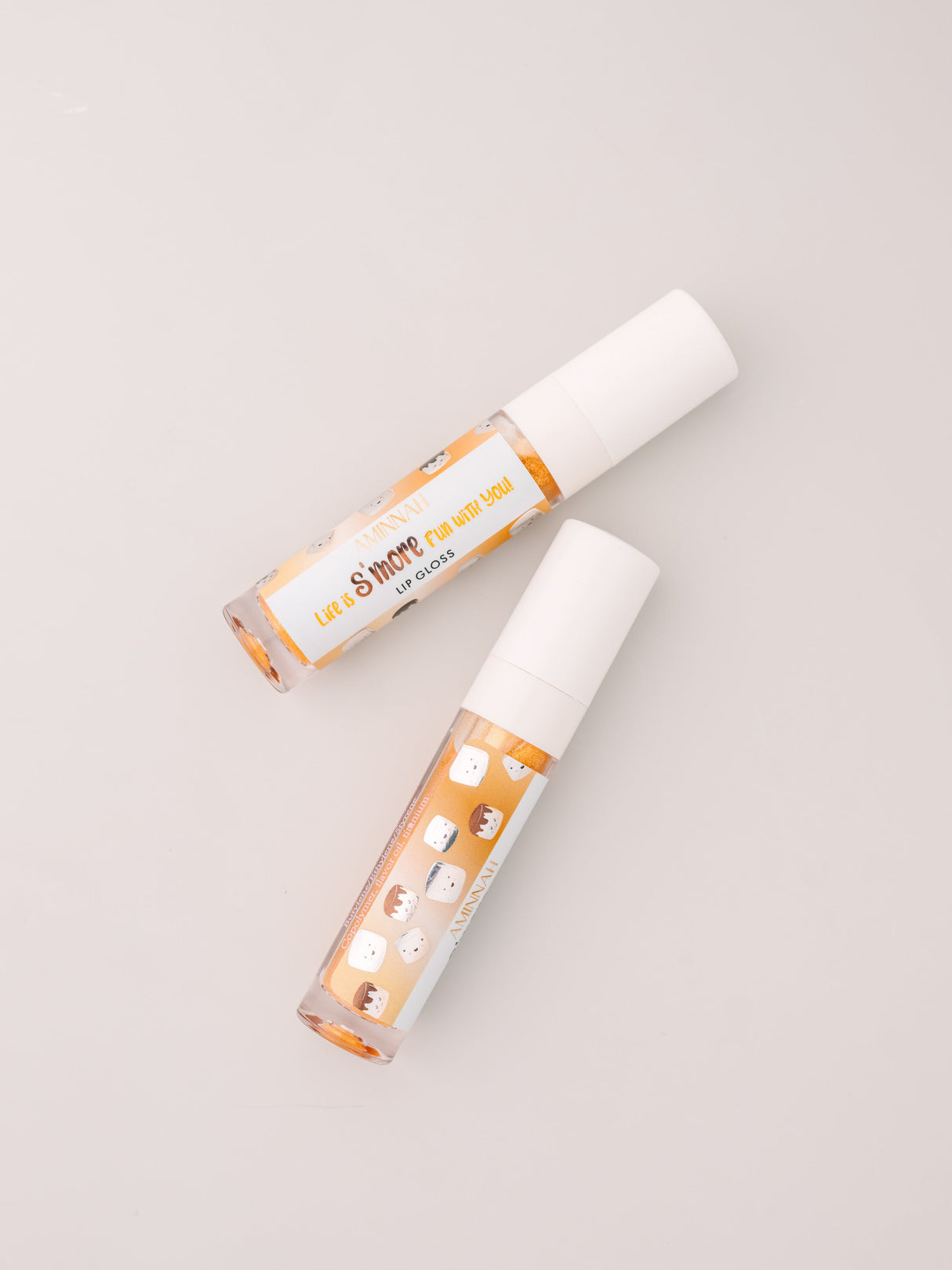 Life is S'more Fun With You Lip Gloss by AMINNAH