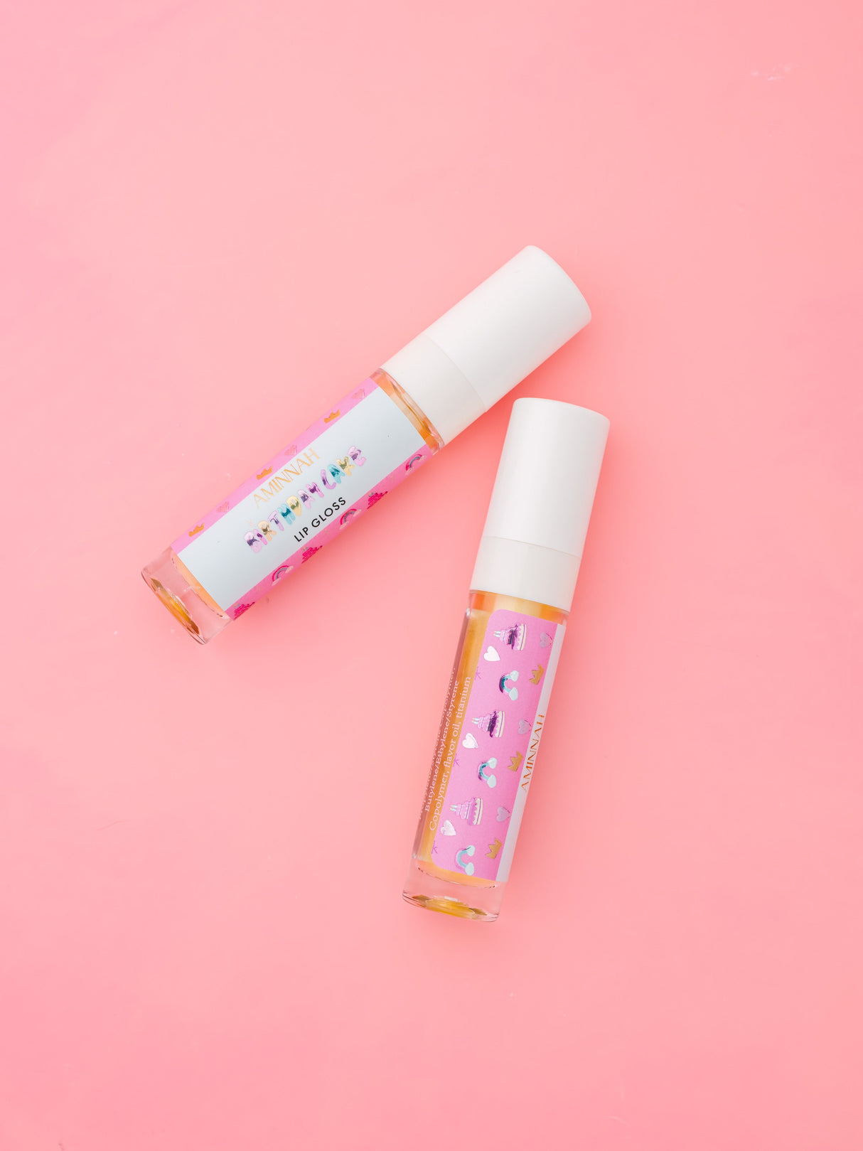 Birthday Cake Lip Gloss by AMINNAH