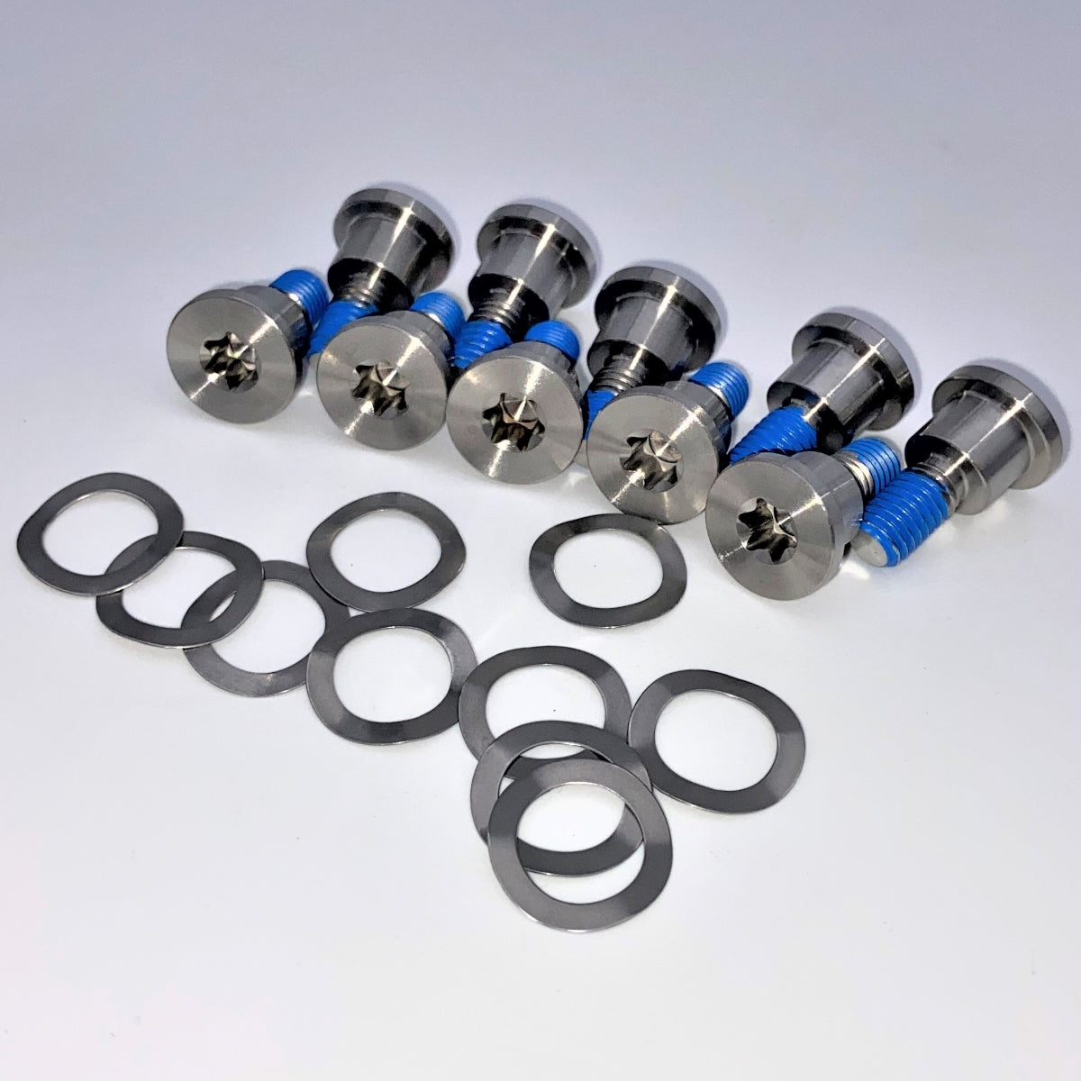 GR5 Titanium Rotor Bolt Kit for Harley Dyna Mag Wheels & VRSC & Other by GeezerEngineering LLC