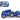 1934 Bugatti Type 59 Blue 1/18 Diecast Model Car by Bburago