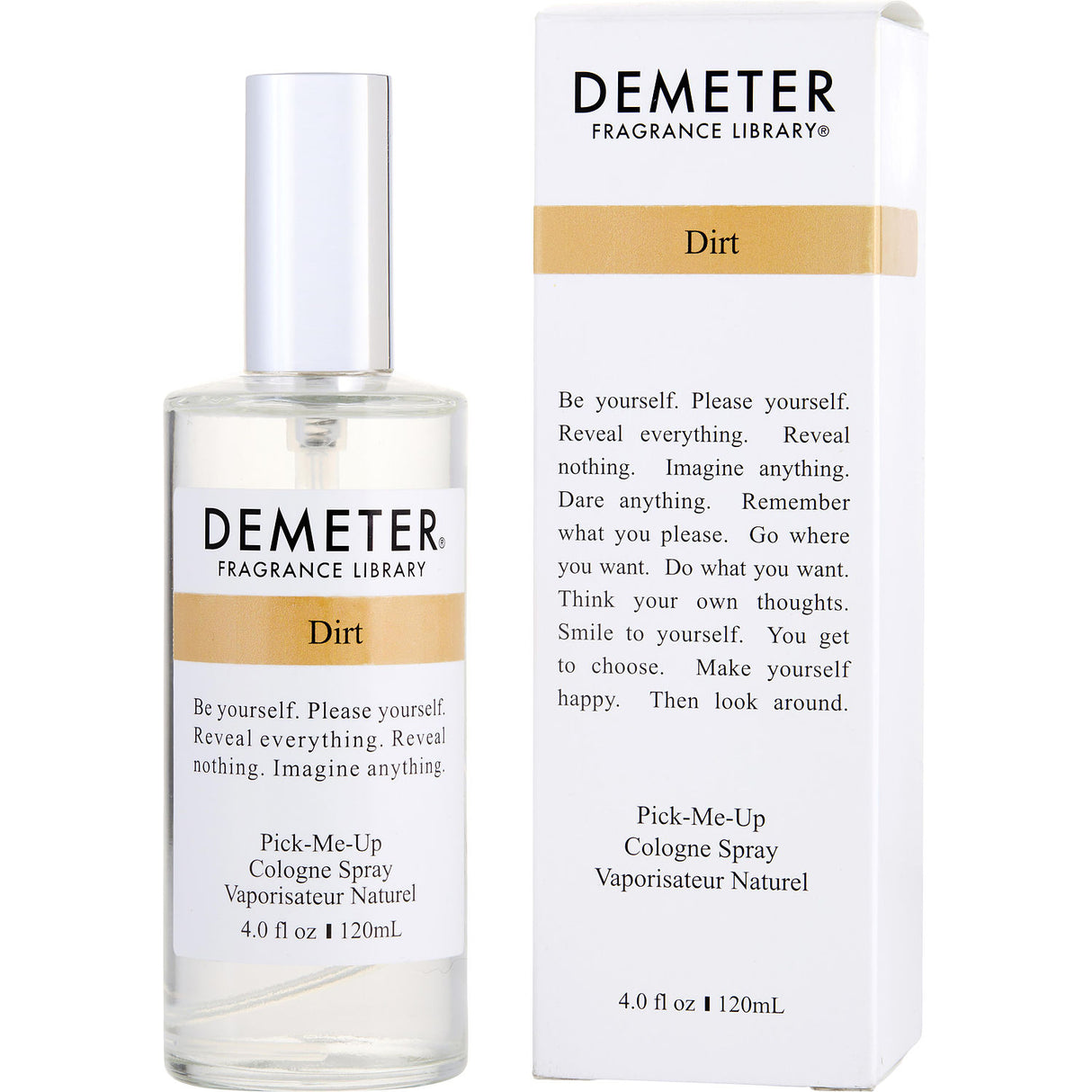 DEMETER DIRT by Demeter - COLOGNE SPRAY 4 OZ - Unisex