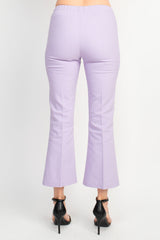 Peace of Cloth Regan Crop Flare Stretch Cotton Pant by Curated Brands