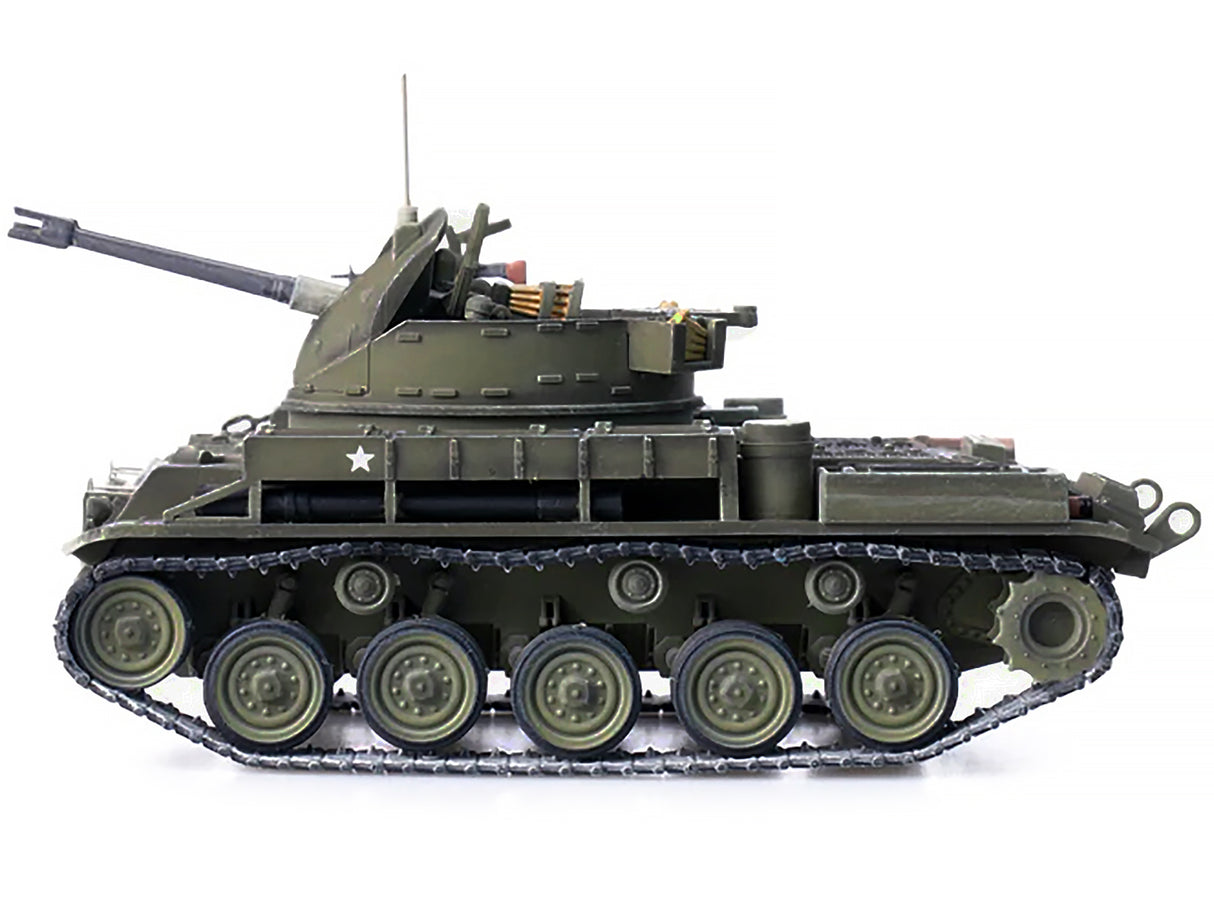 M42 Duster Self-Propelled Anti-Aircraft Gun "Iron Coffin" "US - Vietnam War" 1/72 Diecast Model by Panzerkampf