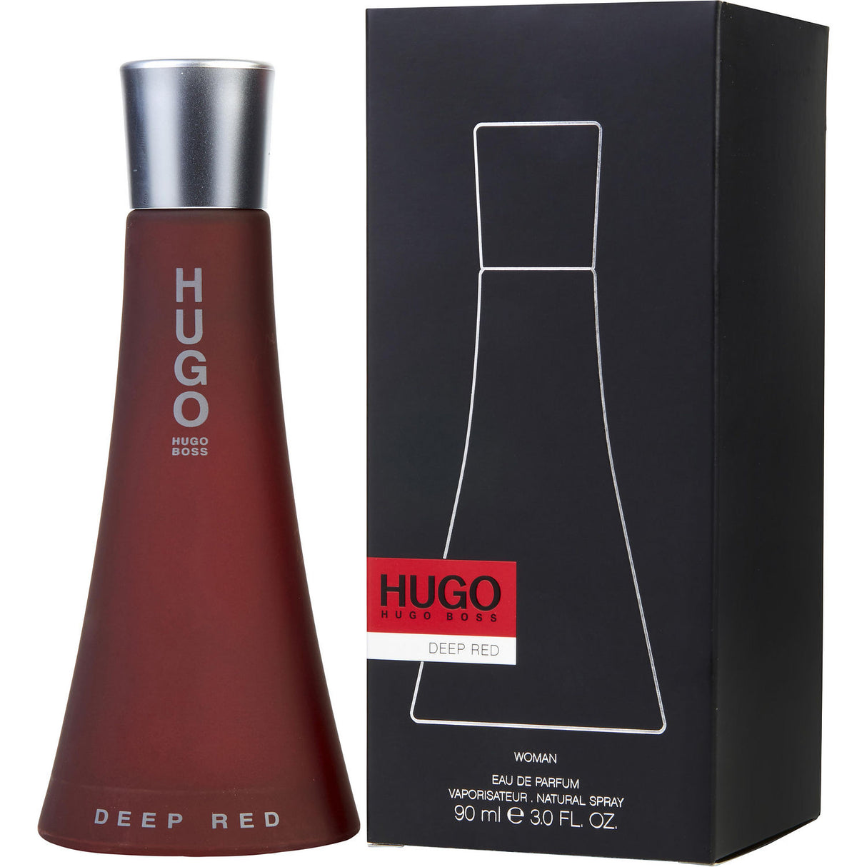 HUGO DEEP RED by Hugo Boss - EAU DE PARFUM SPRAY 3 OZ - Women