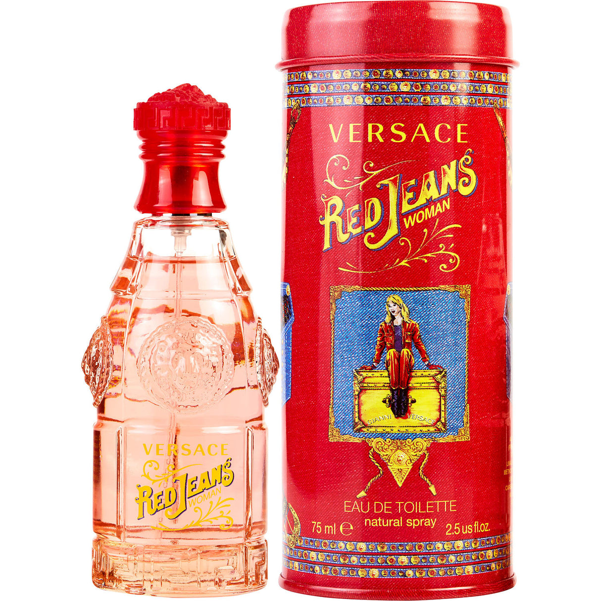 RED JEANS by Gianni Versace - EDT SPRAY 2.5 OZ - Women