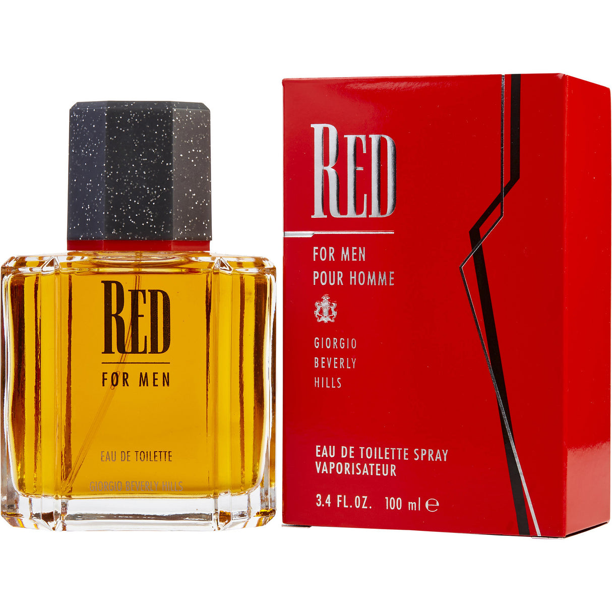 RED by Giorgio Beverly Hills - EDT SPRAY 3.4 OZ - Men