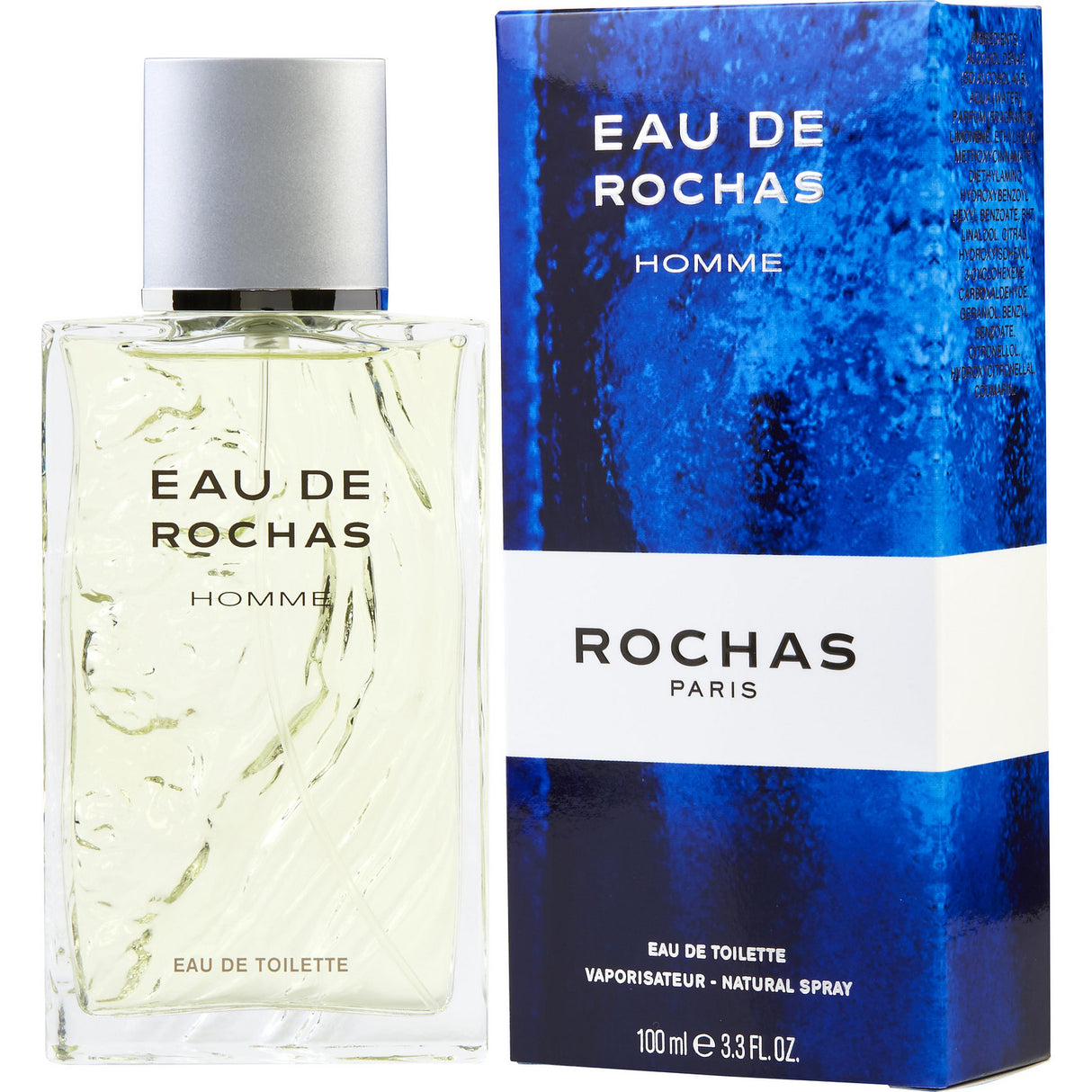 EAU DE ROCHAS by Rochas - EDT SPRAY 3.3 OZ - Men