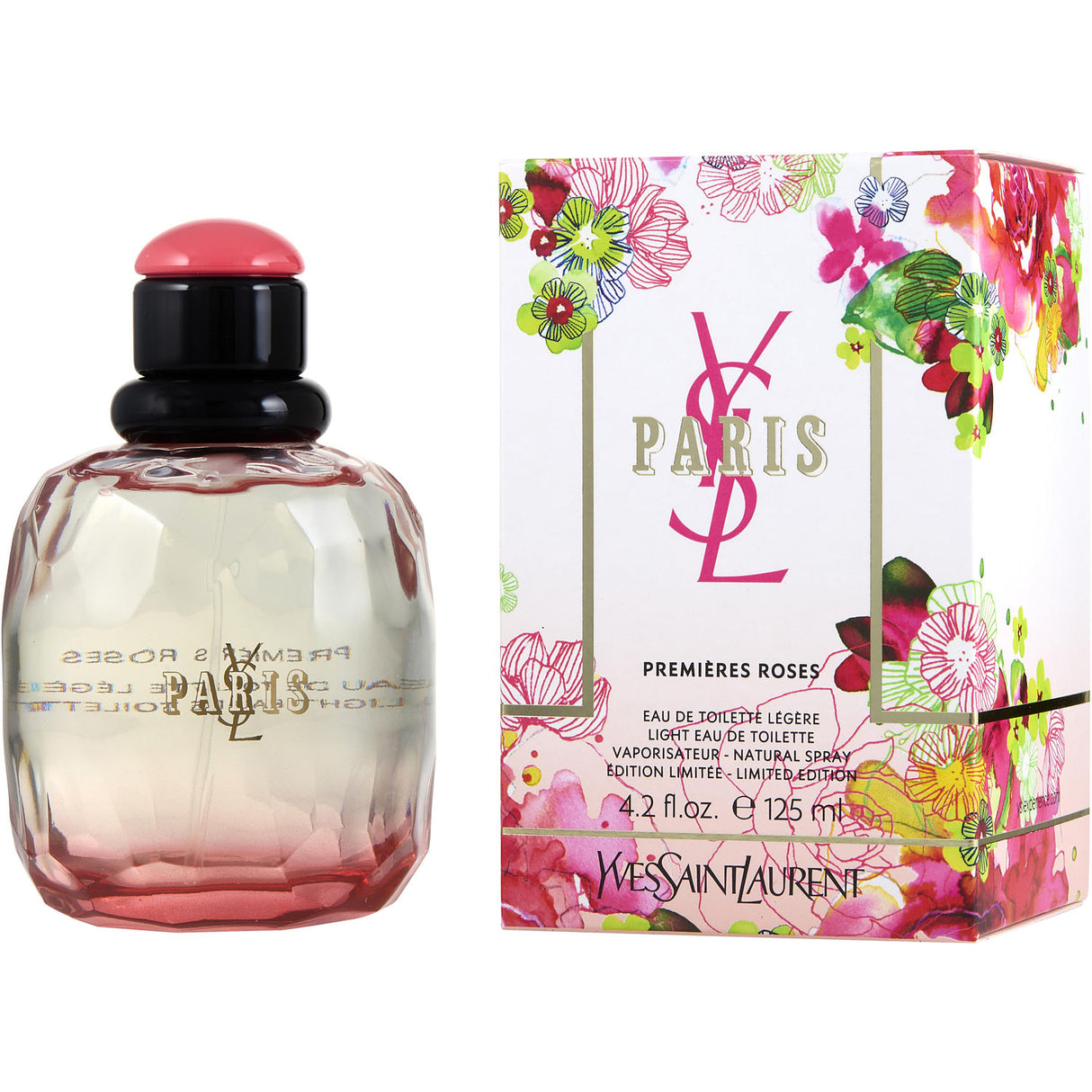 PARIS PREMIERES ROSES by Yves Saint Laurent - EDT SPRAY 4.2 OZ (2012 LIMITED EDITION) - Women