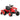 12V Kids Ride On Tractor with Trailer and Remote Control-Red