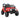 12V Kids Ride on Truck Car with Remote Control Threaded Wheels and 3 Speeds-Red