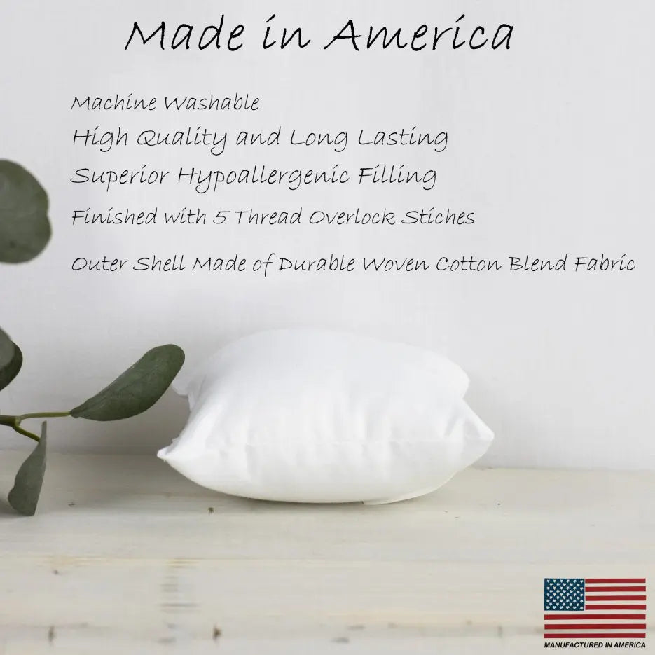 12x12 | Square Angel Hair Insert | Indoor Outdoor Down Alternative Hypoallergenic Pillow Insert | Quality Insert | Premium Insert by UniikPillows