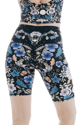 Biker Shorts in Divine Feminine by Yoga Democracy