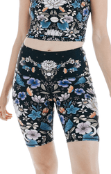 Biker Shorts in Divine Feminine by Yoga Democracy