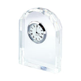 Optic Crystal Arched Clock by Creative Gifts