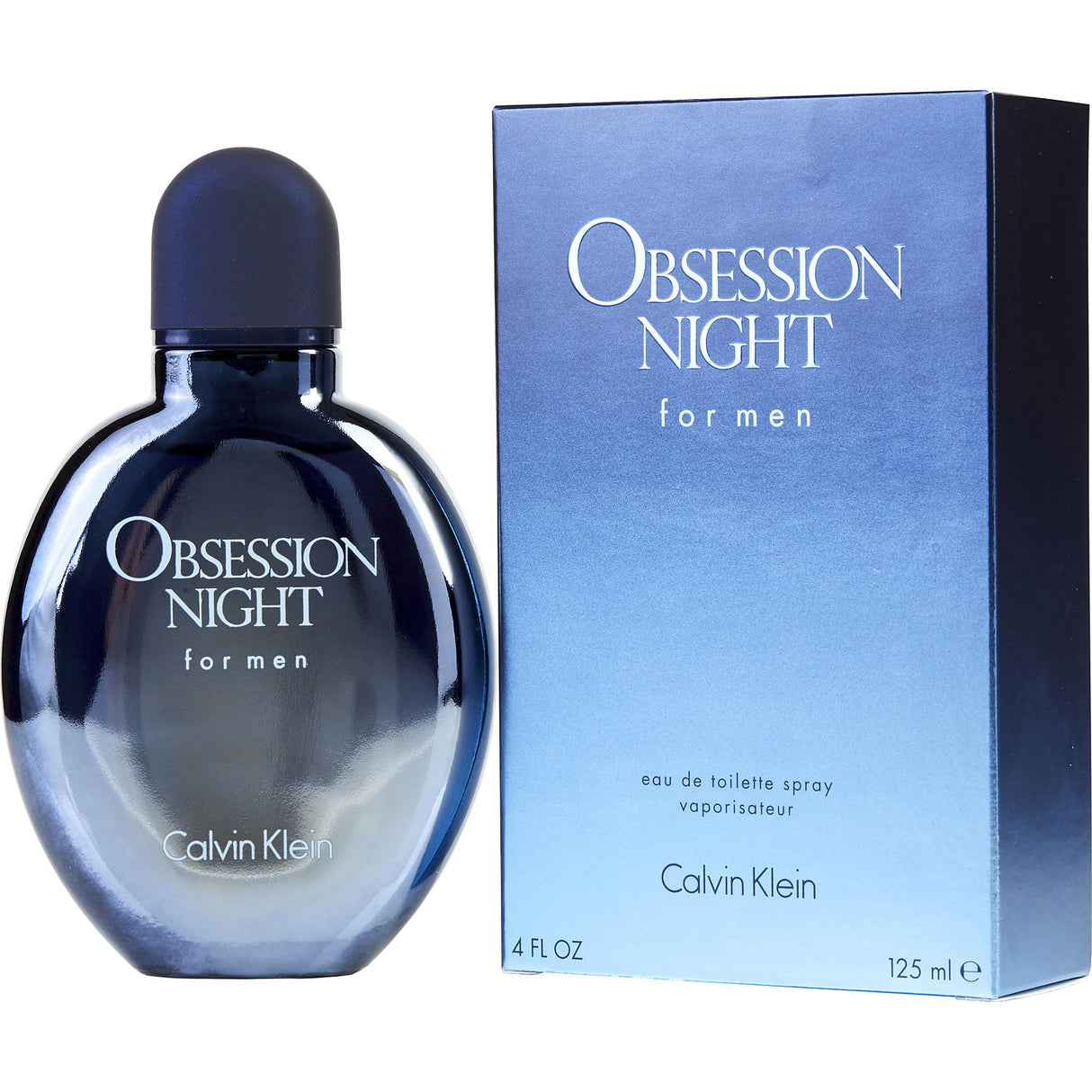 OBSESSION NIGHT by Calvin Klein - EDT SPRAY 4 OZ - Men