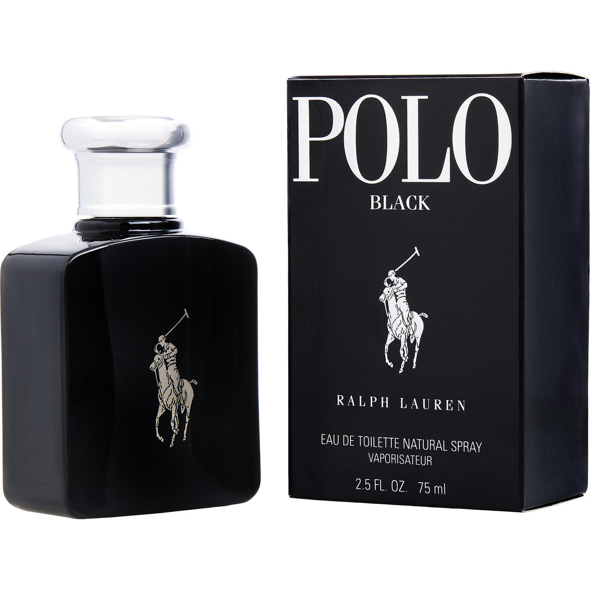 POLO BLACK by Ralph Lauren - EDT SPRAY 2.5 OZ - Men